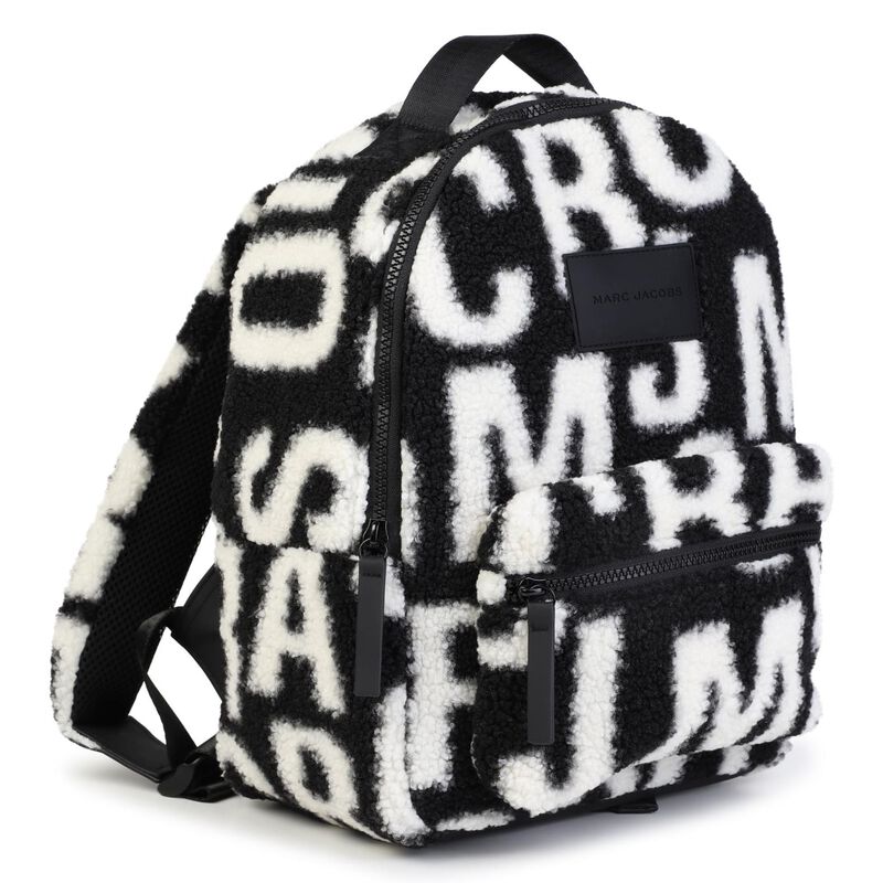 MARC JACOBS Faux Shearling Monogram Backpack image number 2