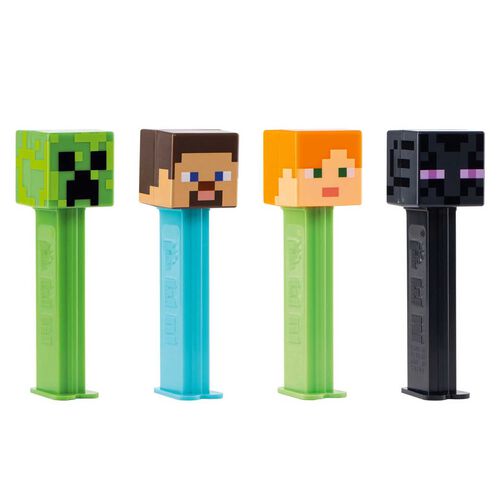 PEZ Minecraft Candy Collection 17g - Assorted Styles Sold Sep