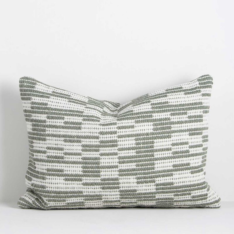 Baya Scout Cushion With Polyester Inner - Eucalyptus 40X60cm image number 2