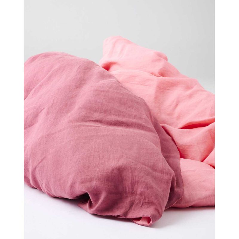 Kip&Co Baroque Rose Sorbet Linen Quilt Cover image number 2