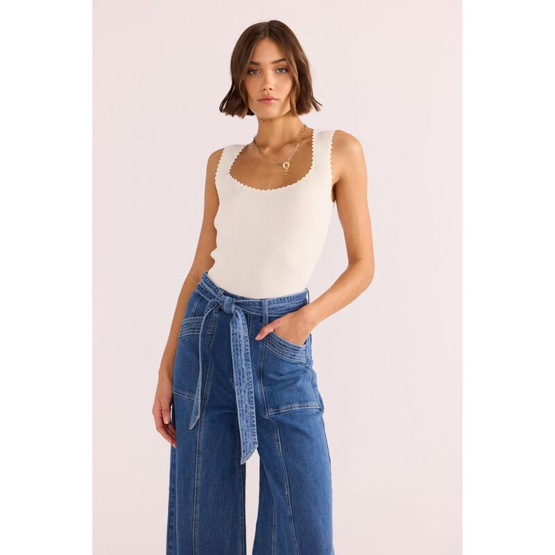 MINKPINK Ellis Denim Panel Jean image number 2