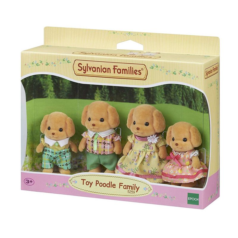 Sylvanian Families Toy Poodle Family image number 1