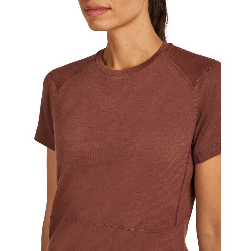 Icebreaker W Merino 200 Waffle Elevation SS Tee image number 2