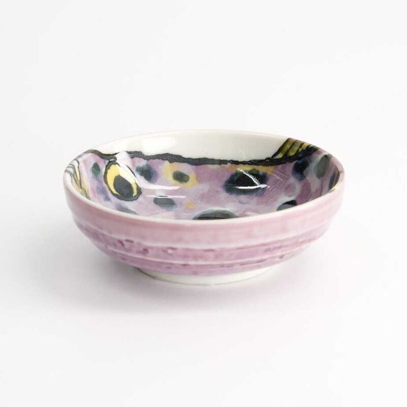 Tokyo Design Studio Seafood Dish 9.5x3cm Fugu Purple image number 1