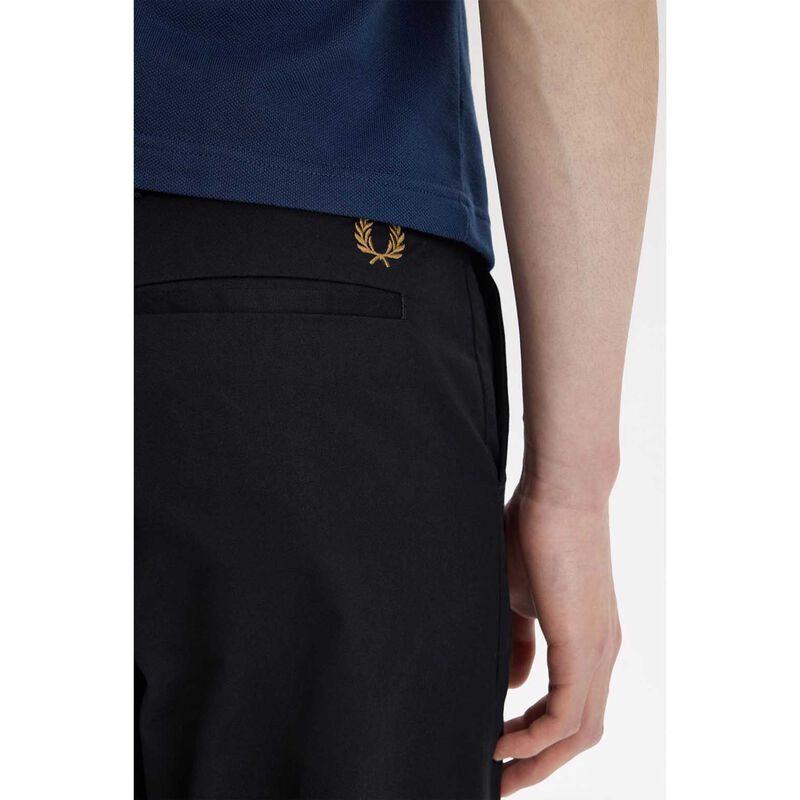 Fred Perry Slim Fit Twill Trousers image number 3