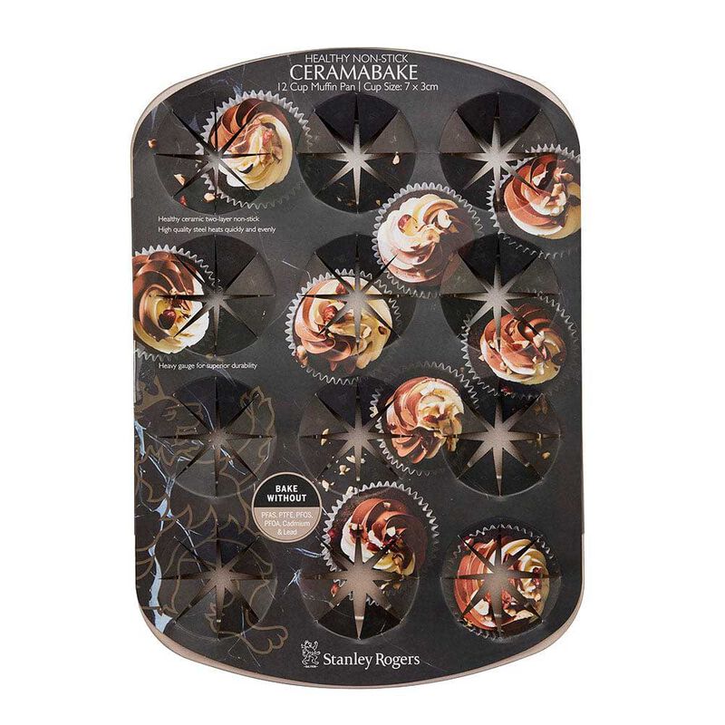 Stanley Rogers Ceramabake Muffin 12 Cup image number 3