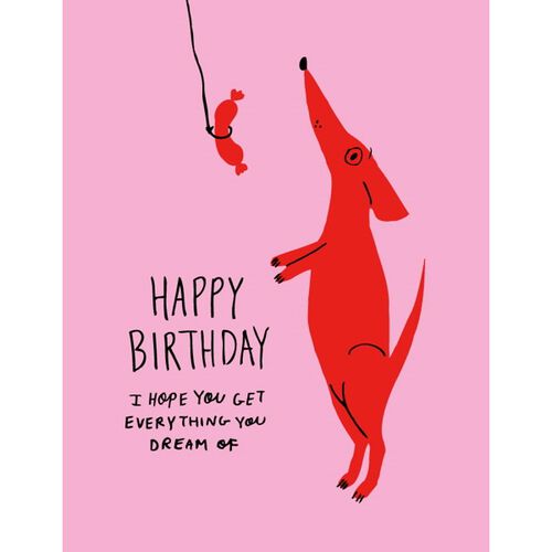 Dog Dreams Card