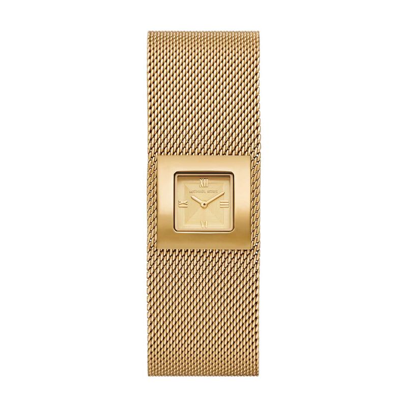 Michael Kors Georgie Two-Hand Gold-Tone Stainless Steel Watch image number 0