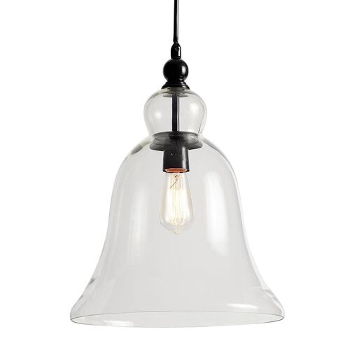Pottery Barn Ip Rustic Glass Pendant