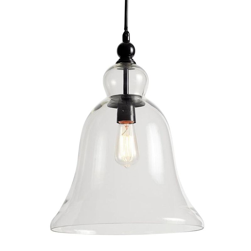 Pottery Barn Ip Rustic Glass Pendant image number 0