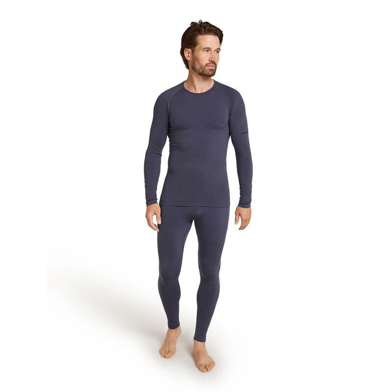 Icebreaker M Merino Blend 260 ZoneKnit Seamless LS Crewe image number 7