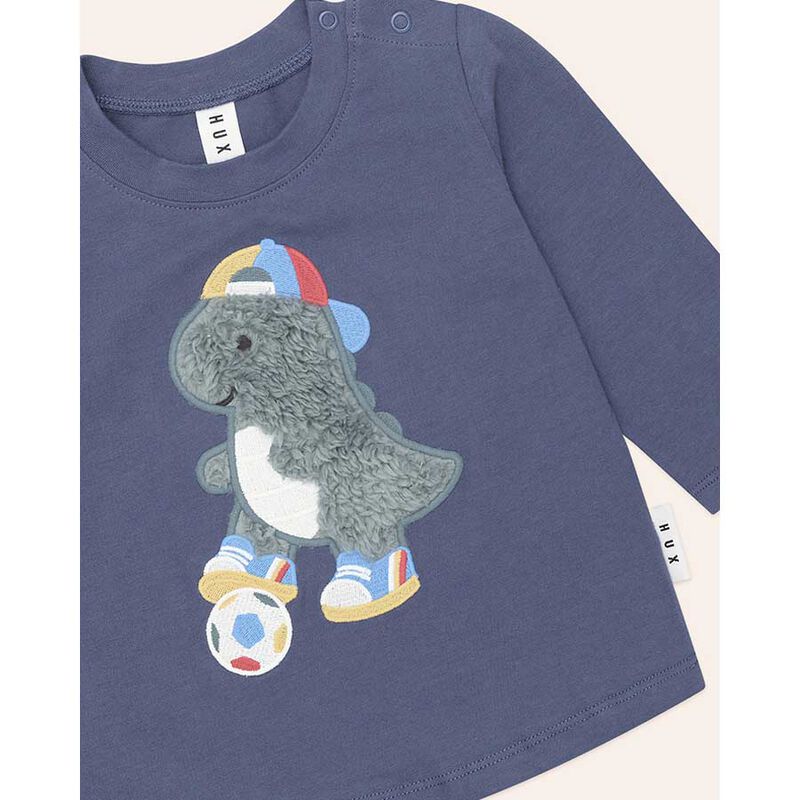 Huxbaby Soccersaurus Midnight Top 6M-2Y image number 2