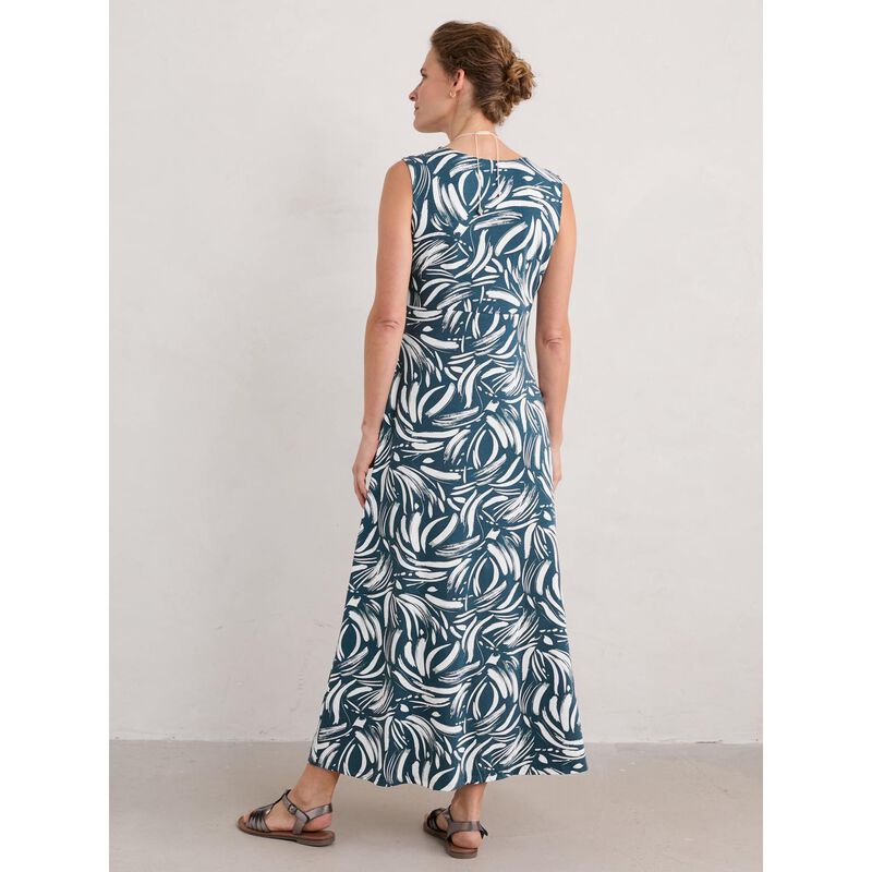 Seasalt Cornwall S/L Sanderling Dress Dune Marks Pool image number 1
