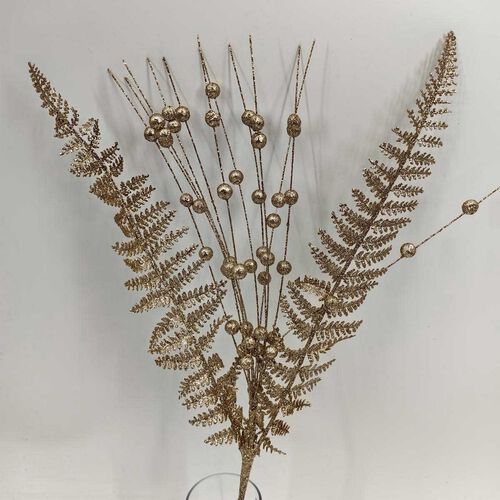 Glitter Fern Spray
