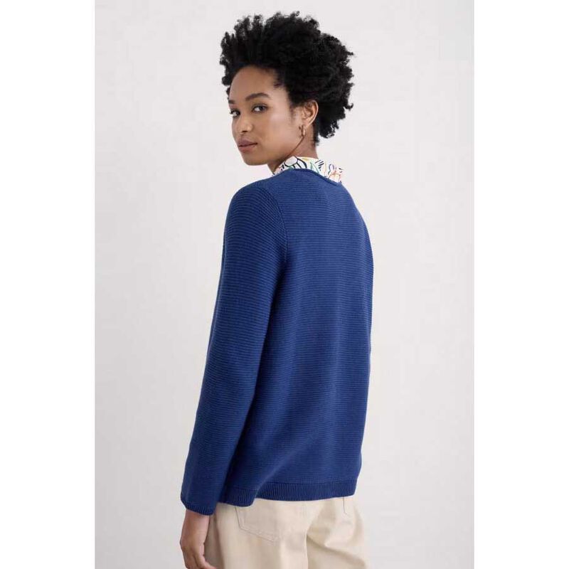Seasalt Cornwall Makers Jumper Washed Marine image number 1