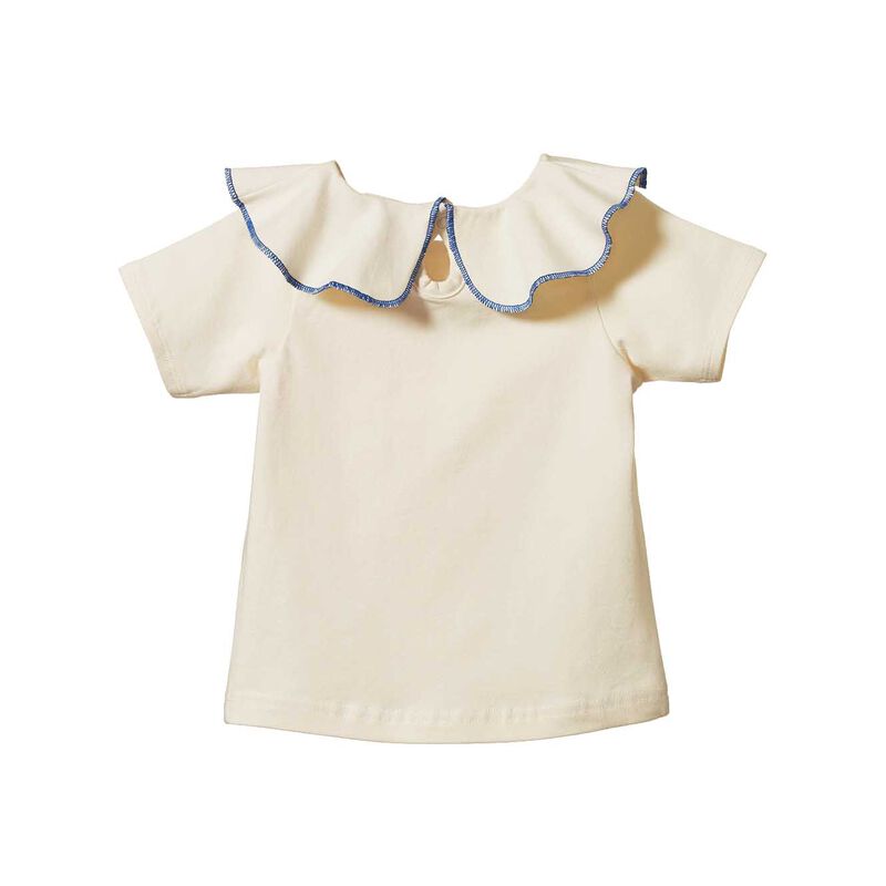 Nature Baby Short Sleeve Tate Ruffle Top image number 1