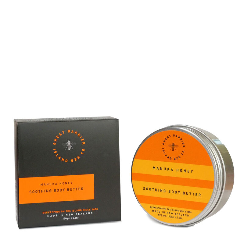 Great Barrier Island Bee Co Manuka Honey 1880 Soothing Body Butter 150g image number 0