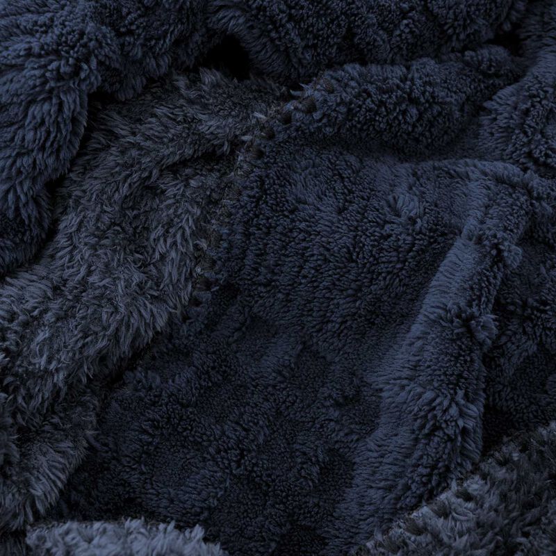 Bambury Lattice Sherpa Blanket image number 2