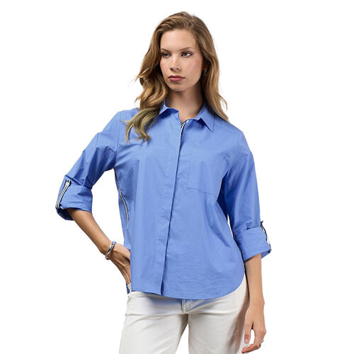 Madly Sweetly Mixed Media Shirt