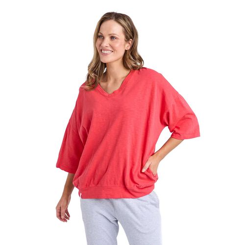 ELM Mazie Vee Neck Tee