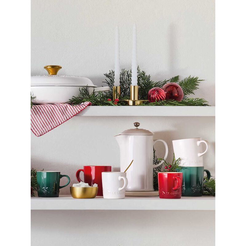 Le Creuset Mug 350ml Holly - White image number 1