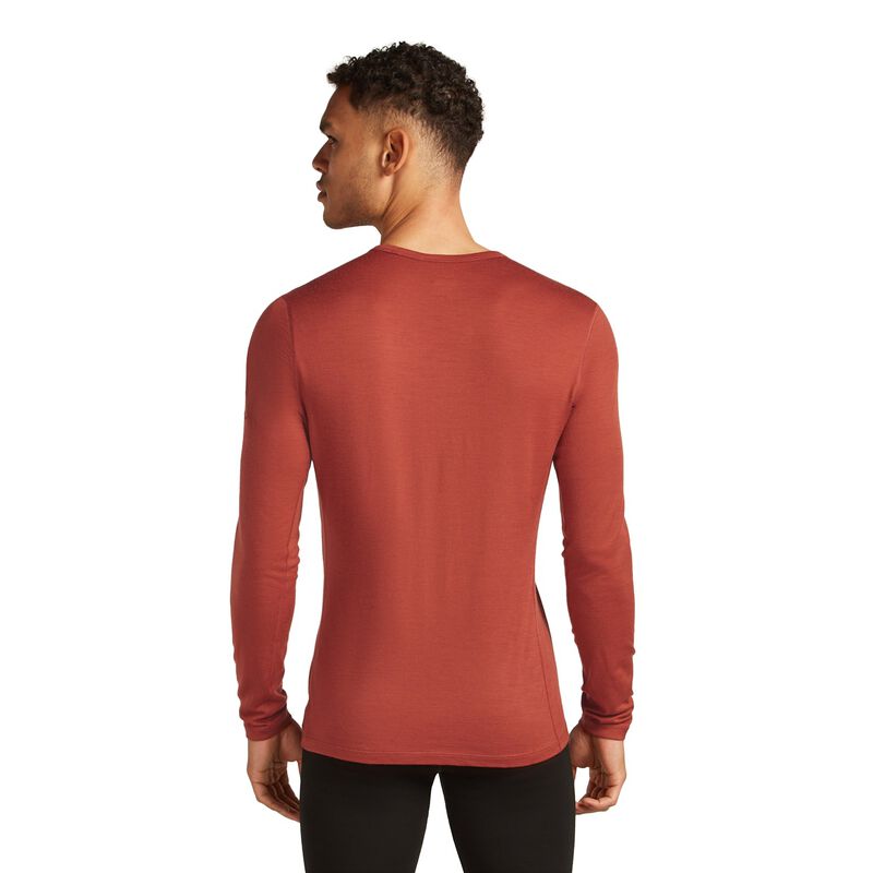 Icebreaker Mens 200 Oasis LS Crewe image number 5