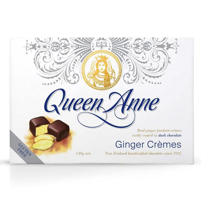 Queen Anne Dark Chocolate Ginger Cremes 140g image number 0
