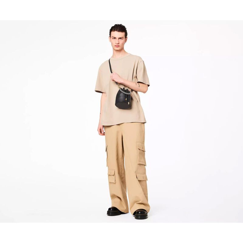 MARC JACOBS The Leather Mini Bucket Bag image number 3