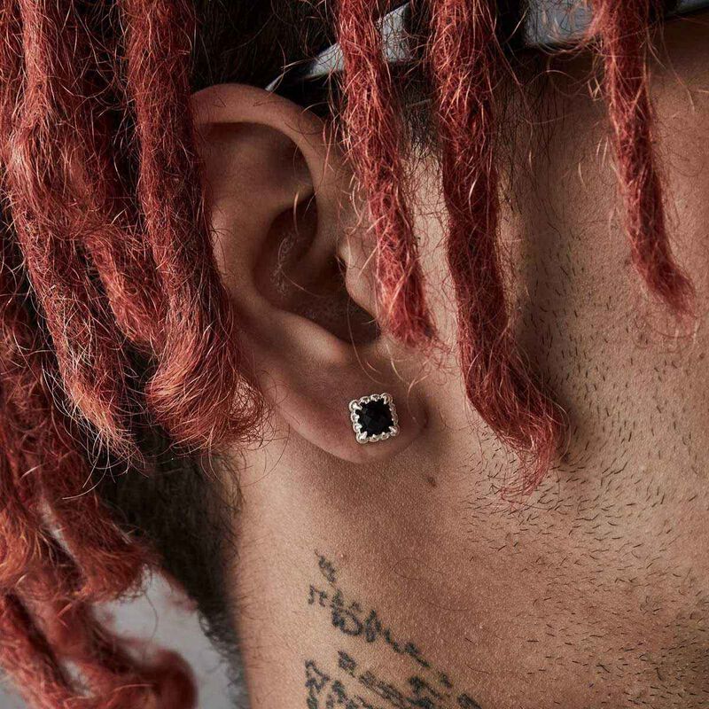 Stolen Girlfriends Club Mini Claw Studs Onyx image number 3