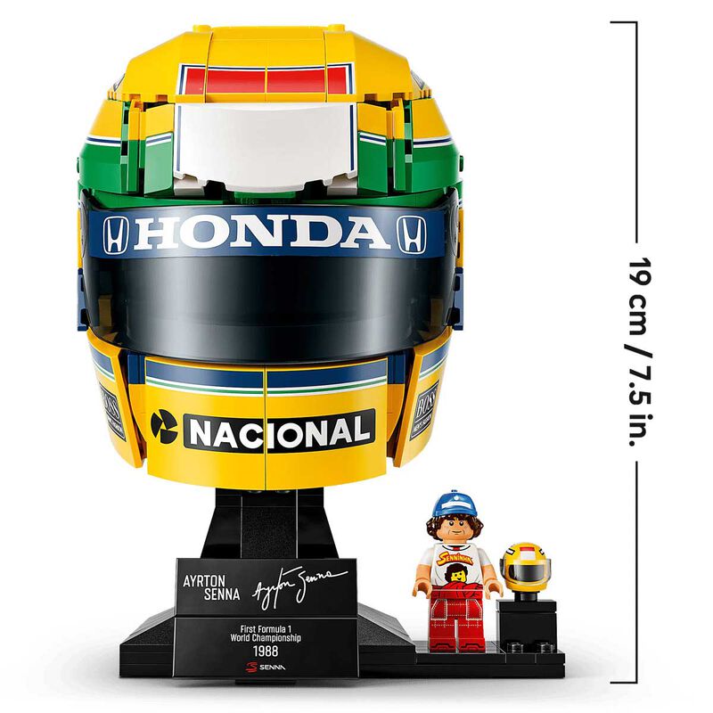 LEGO Editions Ayrton Senna Helmet image number 2