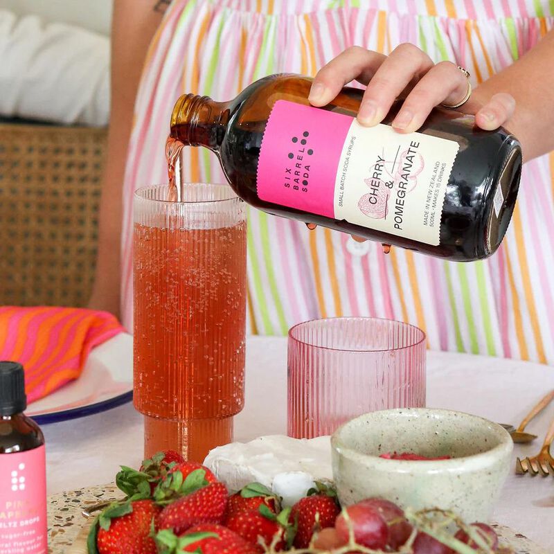 Six Barrel Soda 500ml Cherry & Pomegranate image number 1