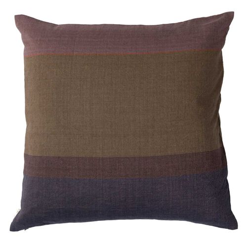 Citt&agrave; Obi Euro Cushion Cover Ivy/Blue Black 65x65cm