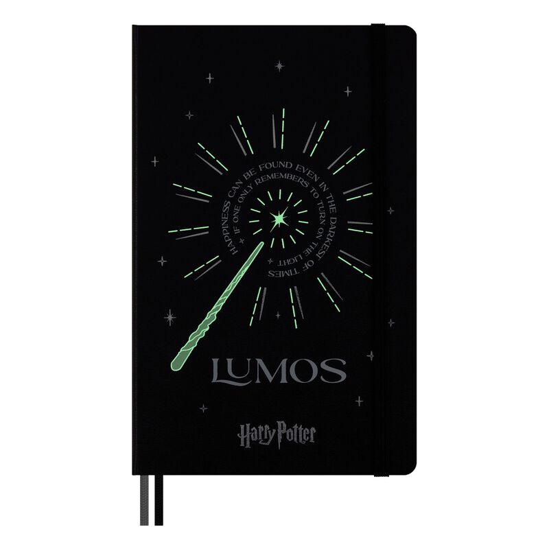 Moleskine LE Harry Potter Notebook Large Ruled Lumos image number 1