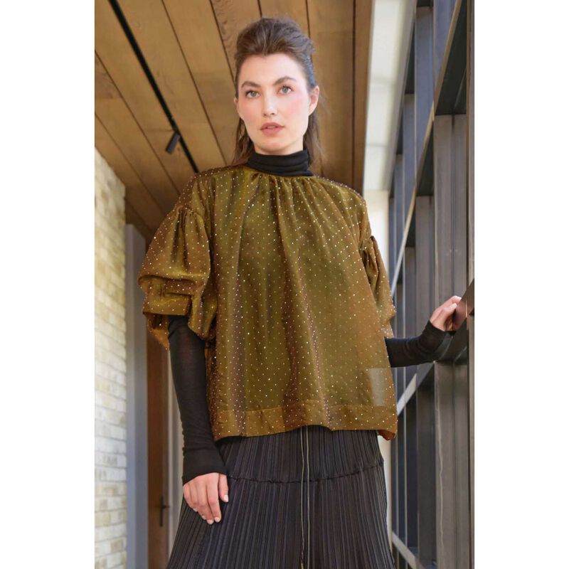 Trelise Cooper A Problem Sheer-Ed Blouse image number 1