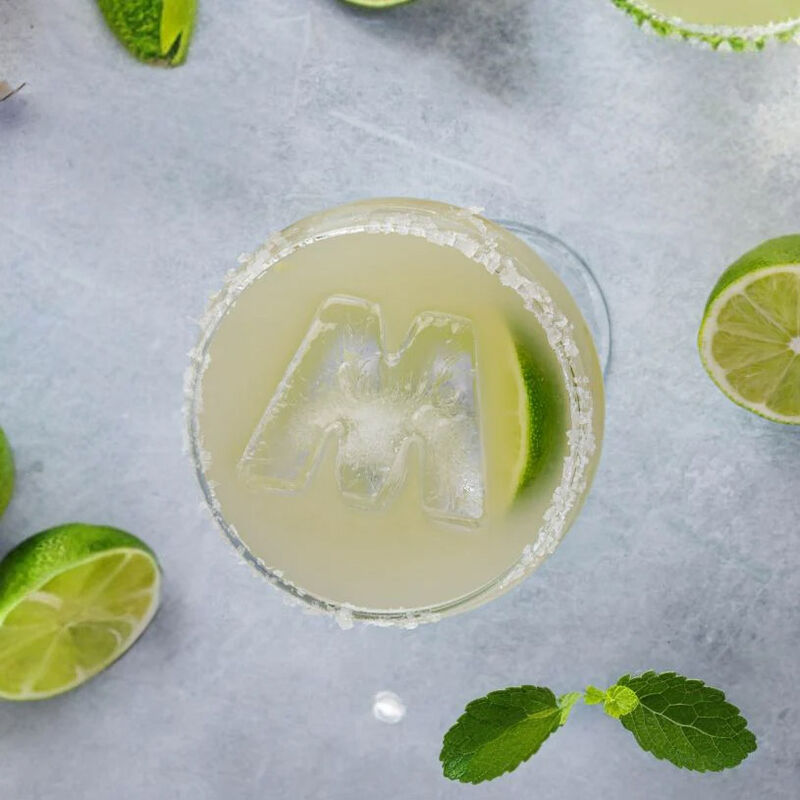Drinks Plinks Ice Cube Tray - Letter M image number 1