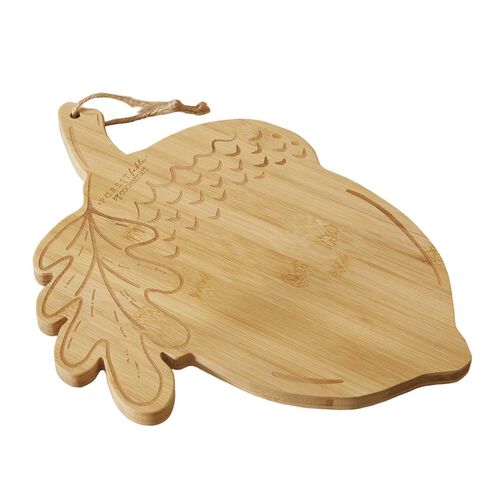 Cooksmart Forest Fable Bamboo Acorn Board