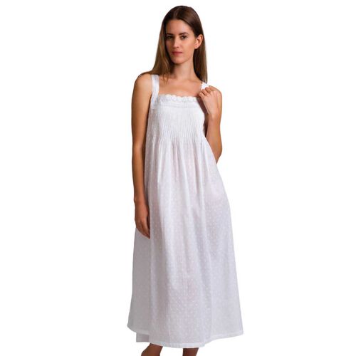 Arabella Pintucked Sq Neck