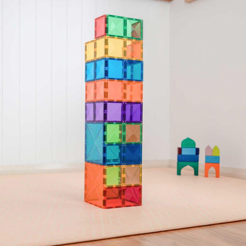 Connetix Tiles Rainbow Square Pack 42 Pc image number 3