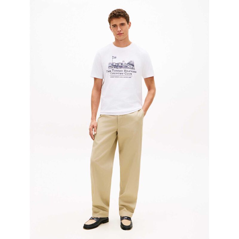 Tommy Hilfiger Graphic Embroidery Jersey T-Shirt image number 3