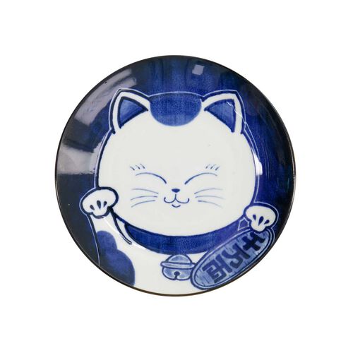 Tokyo Design Studio Kawaii Cat Neko Plate 16.5cm