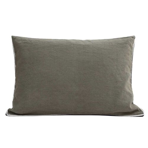 MM Linen Linea Olive Cushion 60x40