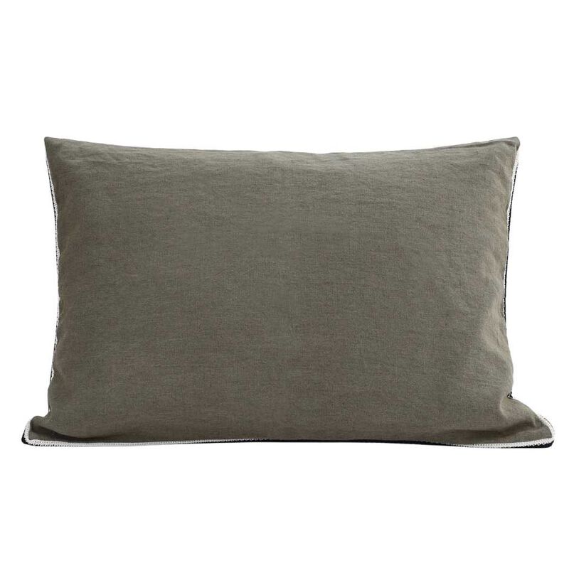 MM Linen Linea Olive Cushion 60x40 image number 0