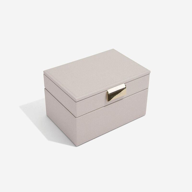 Stackers Mini Jewellery Box Set 2 Taupe image number 1