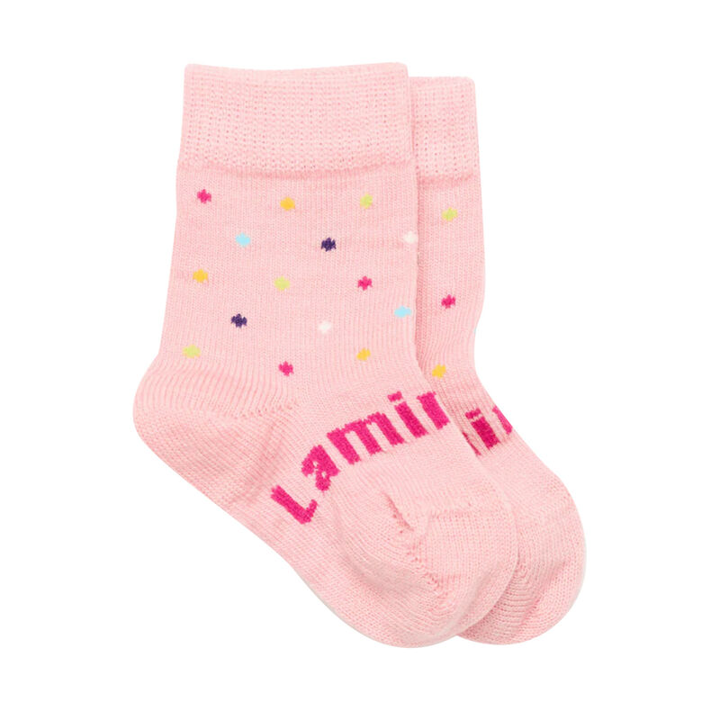 Lamington Socks Merino Wool Crew Socks Hundreds & Thousands NB-2Y image number 0