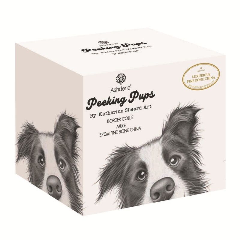 Ashdene Peeking Pups Mug image number 1