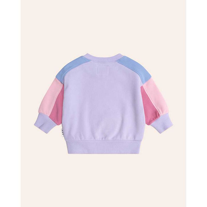 Huxbaby Varsity Huxette Spliced Sweatshirt 3-5Y image number 1