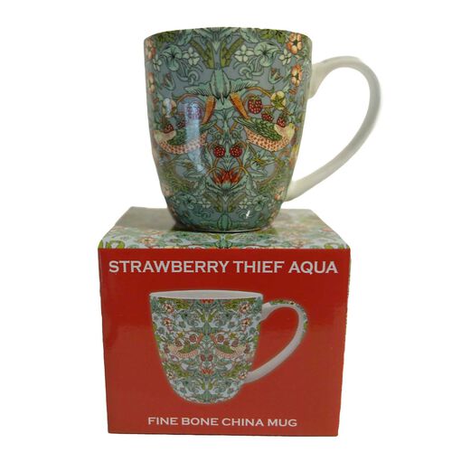 Dyme Strawberry Thief Aqua Bullet Mug
