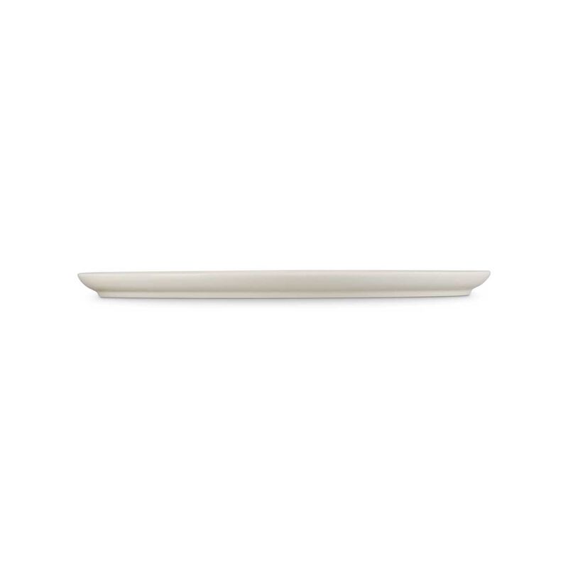 Le Creuset Jardin Oval Serving Plate 36cm - Meringue image number 2