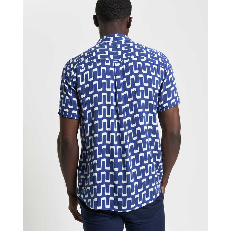 Ben Sherman Jazz Print Short Sleeve Shirt image number 1