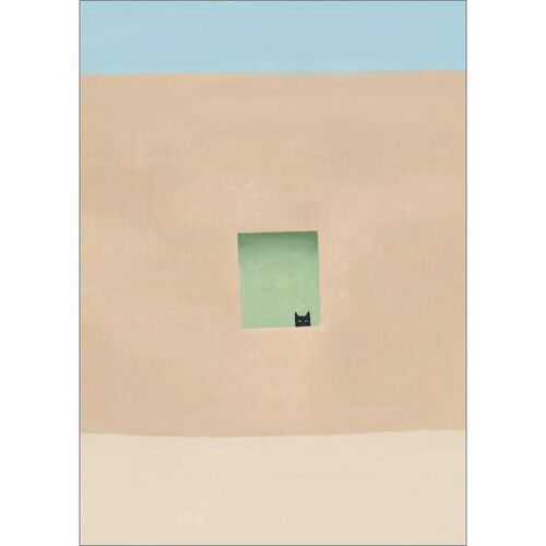 Georgia O’Cat Green Door Card